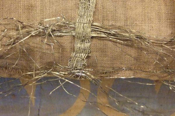 Metal braid of Balabhadra (1894.28.3) before conservation