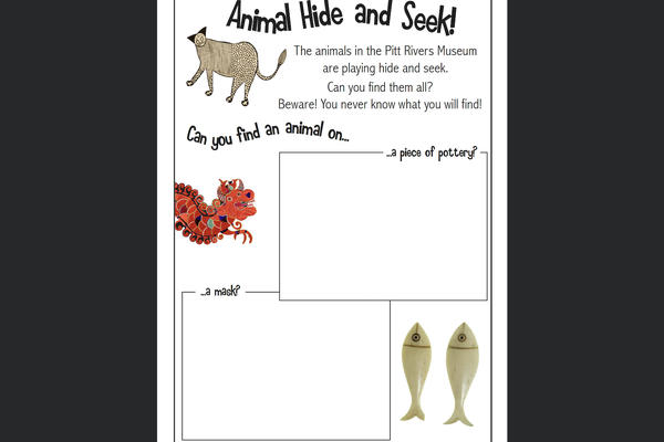 animal hide and seek